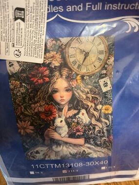 Alice in Wonderland Cross-stitch Complete Kit